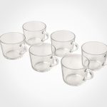 فنجان شیشه ای لیمون بسته 6 عددی - Image 2