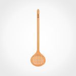 کفگیر ملاقه چوبی لیمون ست 7 عددی - Image 2